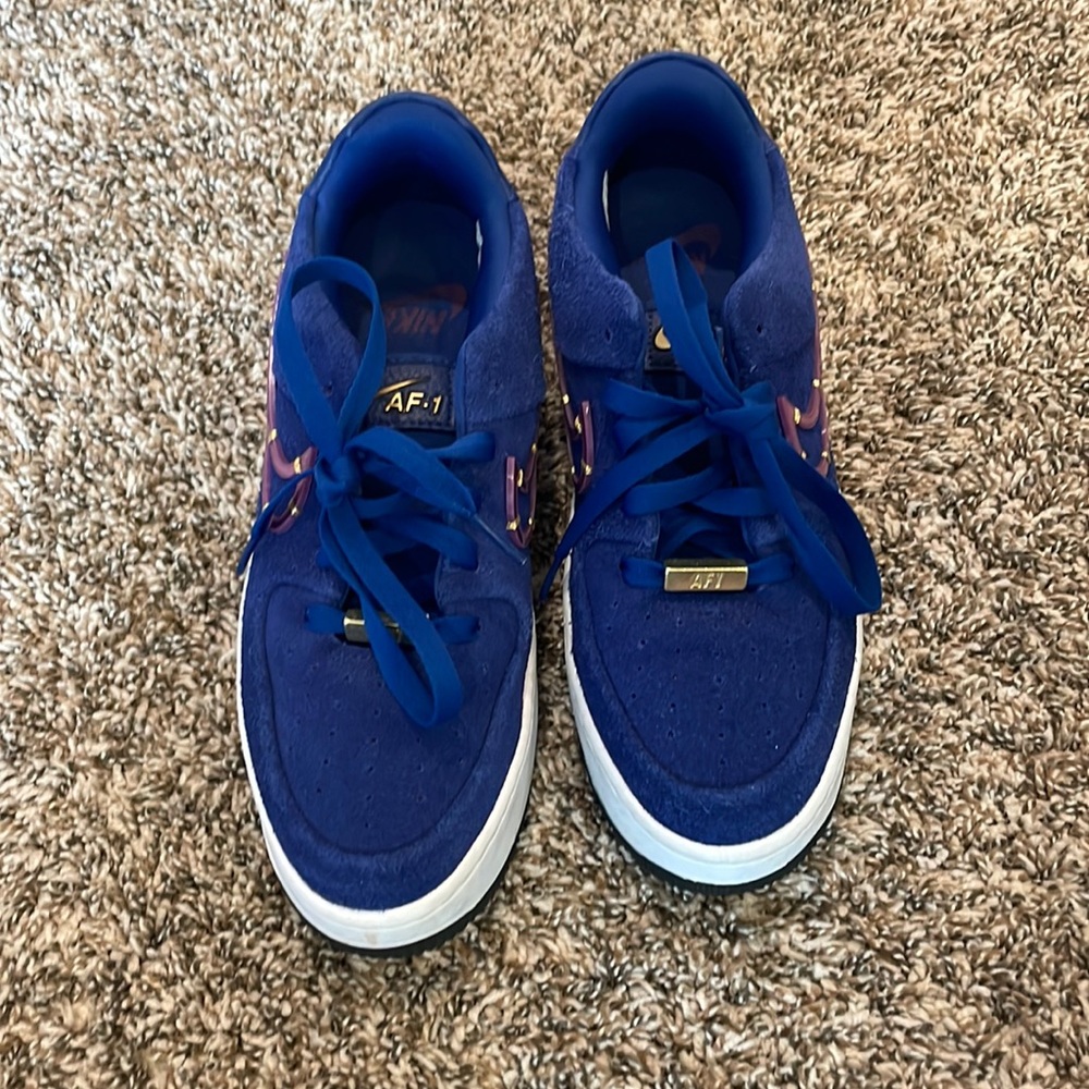 Velvet Nike Air Force 1’s